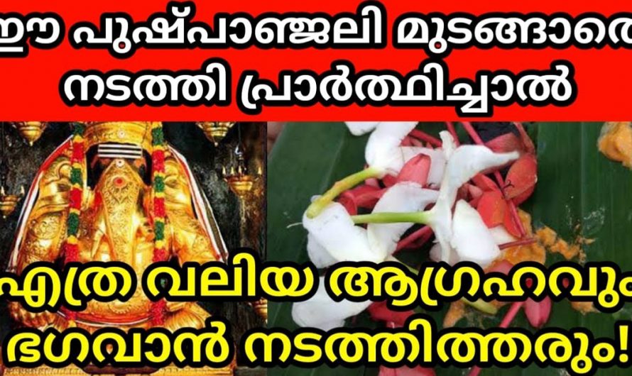 അത്ഭുതമായ വഴിപാട് ഇത് നടത്തി പ്രാർത്ഥിച്ചാൽ എത്ര വലിയ ആഗ്രഹവും ഫലം കാണും.