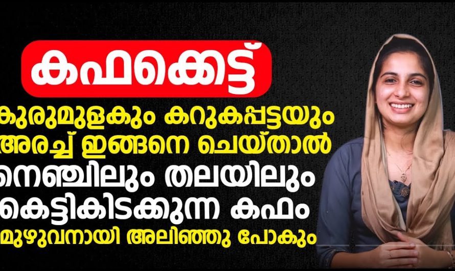 നെഞ്ചിലെ കഫം മുഴുവനായി അലിഞ്ഞു പോകാൻ കുരുമുളകും കറുകപ്പട്ടയും ഇതുപോലെ ചെയ്യൂ. | Reduce Cough Problem