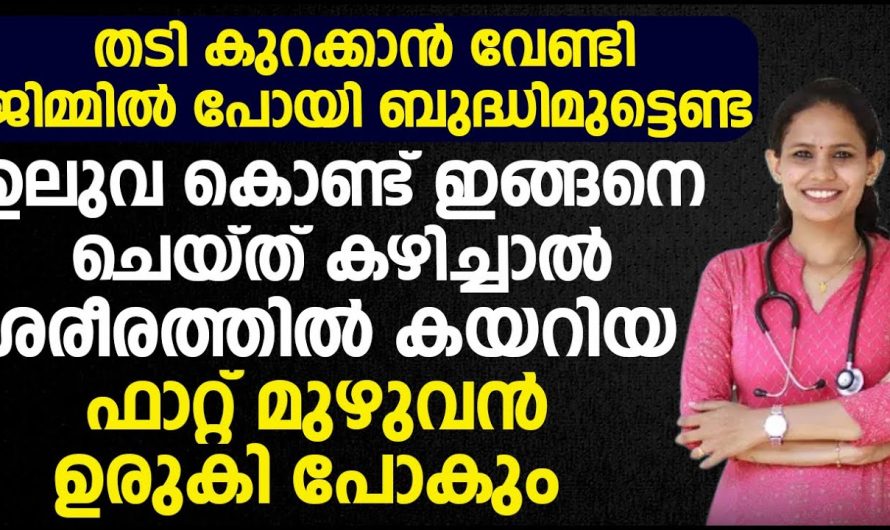 തടി കുറയ്ക്കാൻ ശ്രമിക്കുന്നവർക്ക് ഇതാ ഒരു കിടിലൻ മാർഗ്ഗം. ഇനിയാരും ജിമ്മിൽ പോയി ബുദ്ധിമുട്ടേണ്ട. | Reduce Body Fat