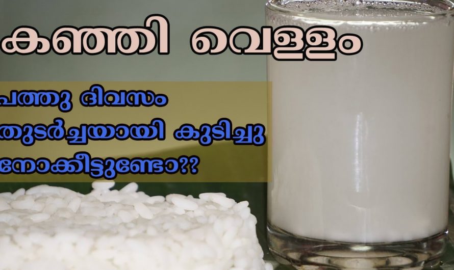 കഞ്ഞി വെള്ളത്തിൻറെ ഗുണങ്ങൾ അറിഞ്ഞാൽ ഒരിക്കലും നിങ്ങൾ ഇനി ഇത് കളയില്ല…