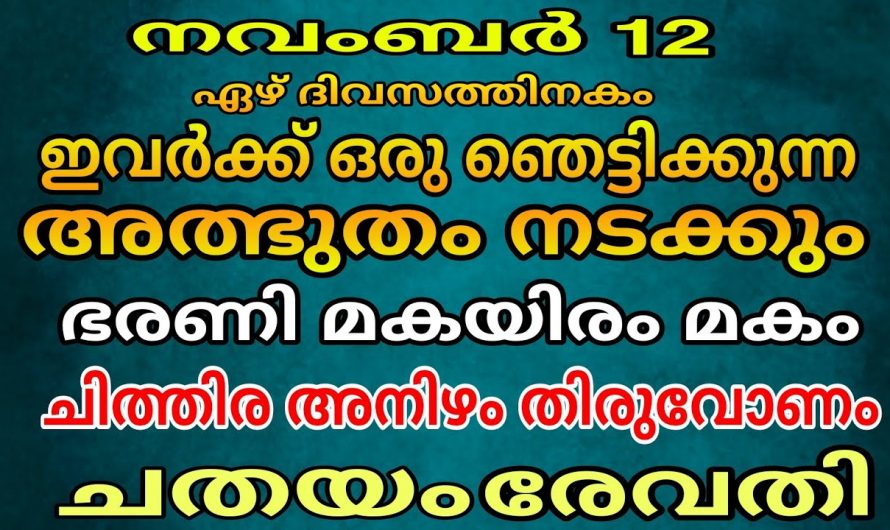 ഇവർ ഇനി തൊട്ടതെല്ലാം പൊന്നാകും, ഈ നാളുകാർ വീട്ടിൽ ഉണ്ടെങ്കിൽ ആ വീട് രക്ഷപ്പെടും….