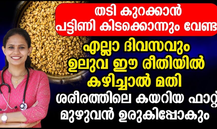 പൊണ്ണത്തടി കുറയ്ക്കണമെങ്കിൽ ഇത് അറിഞ്ഞേ മതിയാവൂ, ഇതാ ചില കിടിലൻ പൊടിക്കൈകൾ…