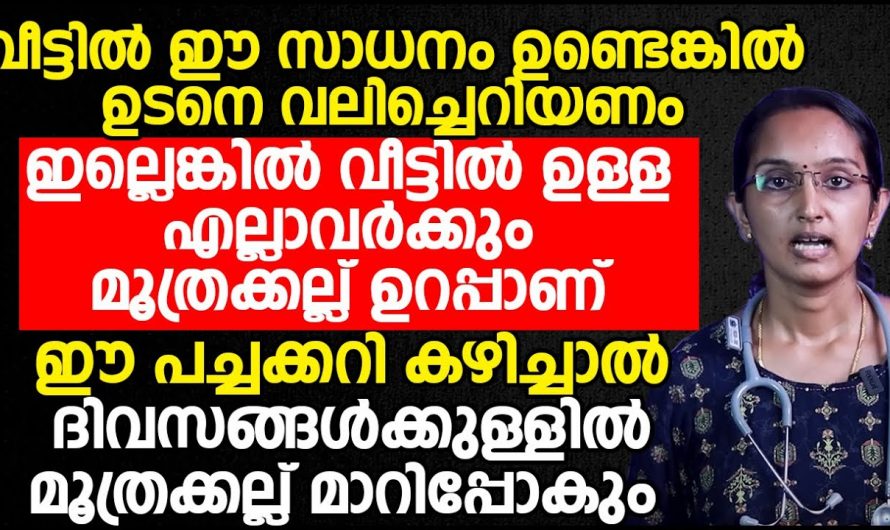 കിഡ്നി സ്റ്റോൺ വരാതിരിക്കാൻ നിങ്ങൾ ചെയ്യേണ്ടത് ഇതാണ്, അറിയാം ചില ലക്ഷണങ്ങൾ….