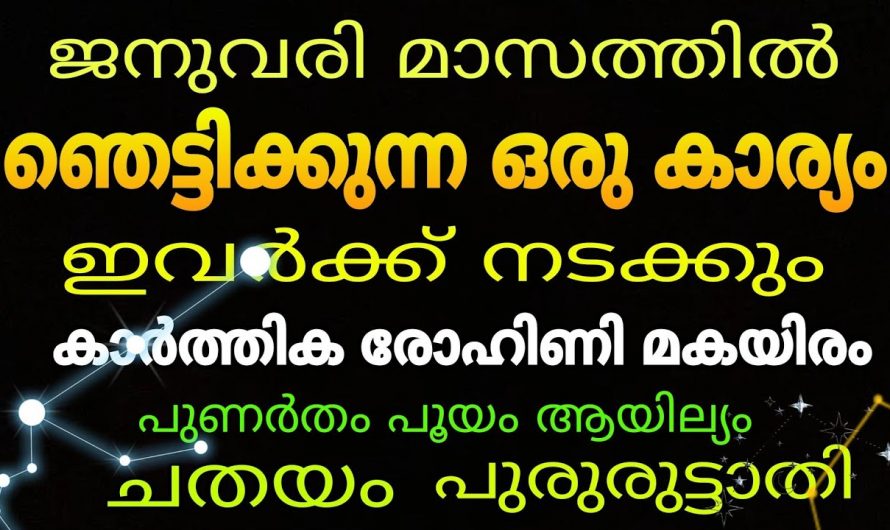 ഈ നക്ഷത്രക്കാരുടെ ഉയർച്ച കണ്ടു ശത്രുക്കൾ പോലും അമ്പരന്നു പോകും! ഇവർക്ക് ഇനി സൗഭാഗ്യങ്ങൾ…