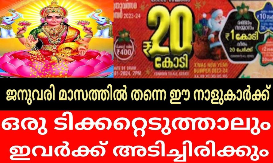 ഈ നാളുകാർ ലോട്ടറി എടുത്താൽ അടിക്കും അതുറപ്പാണ്, ഇവർക്ക് ഇനി രാജരാജയോഗം…