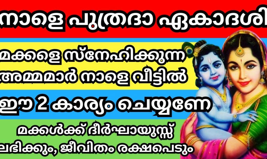 മക്കളുടെ ഉയർച്ചയ്ക്കായി അമ്മമാർ എടുക്കേണ്ട വ്രതം, നാളെ പുത്രതാ ഏകാദശി…