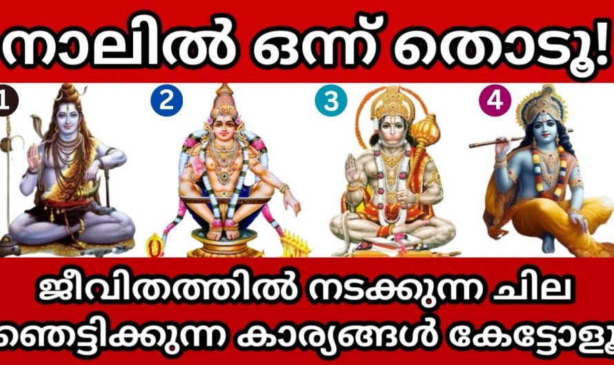 ഇവയിൽ ഒന്നു തൊടൂ, ആഗ്രഹം നടക്കുമോ ഇല്ലയോ എന്ന് അറിയാം…