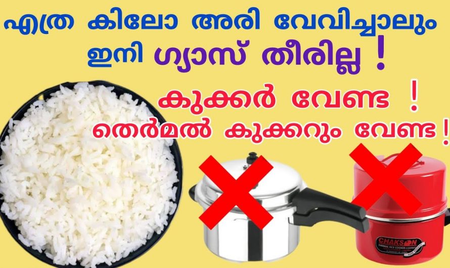 കുക്കർ ഉപയോഗിക്കാതെ അരി വേഗത്തിൽ വേവിച്ചെടുക്കാം, ഈ സൂത്രം അറിഞ്ഞാൽ മതി…