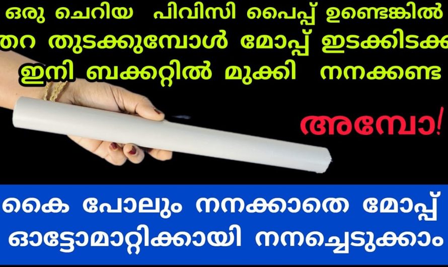 എത്ര വലിയ വീടും നിമിഷങ്ങൾക്കുള്ളിൽ ക്ലീൻ ആക്കാൻ ഈ സൂത്രം അറിയണം👌